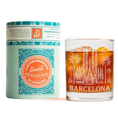 Barcelona Spain Glass