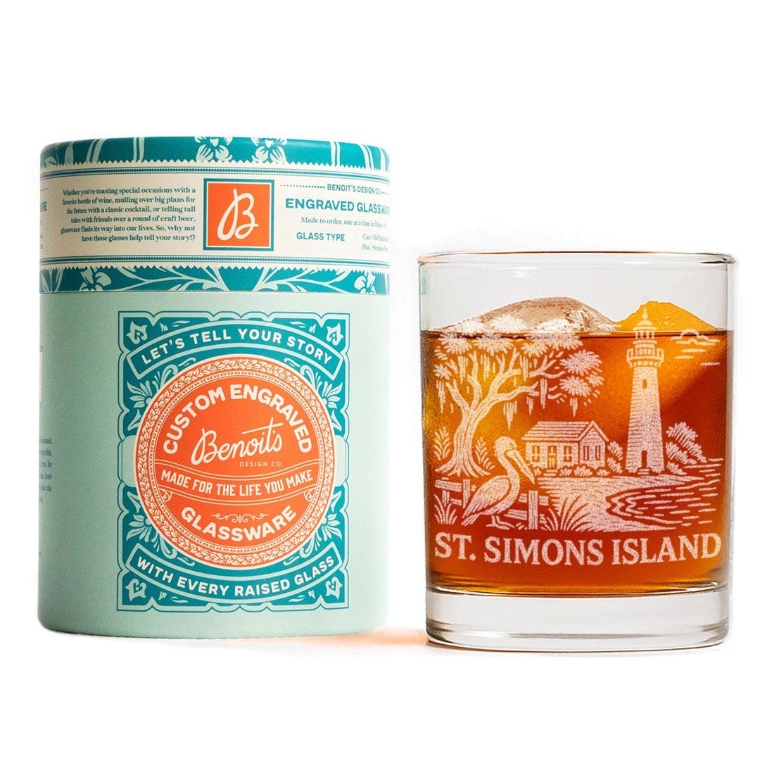 St. Simons Island Georgia Glasses