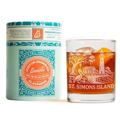 St. Simons Island Georgia Glass