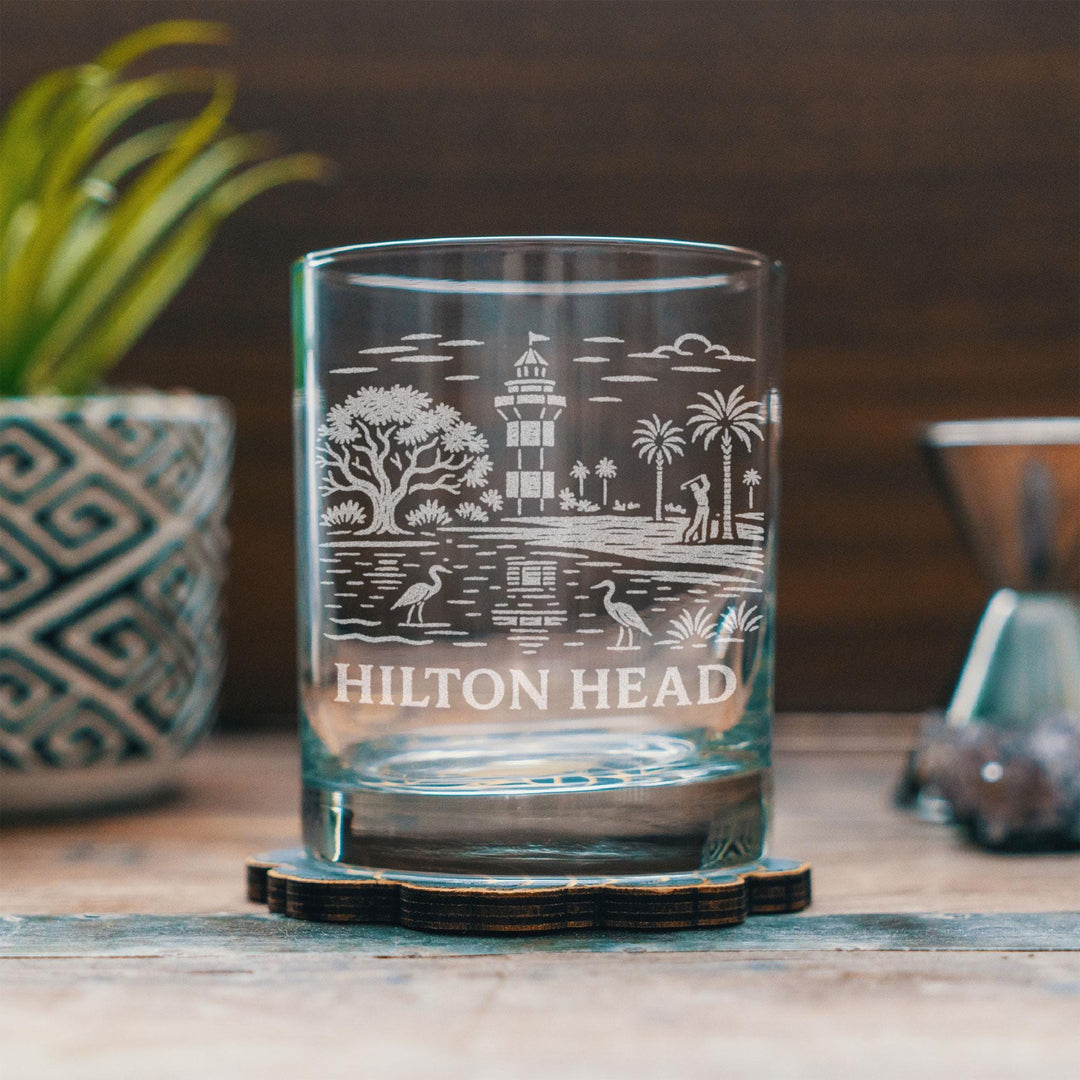 Hilton Head South Carolina Glasses