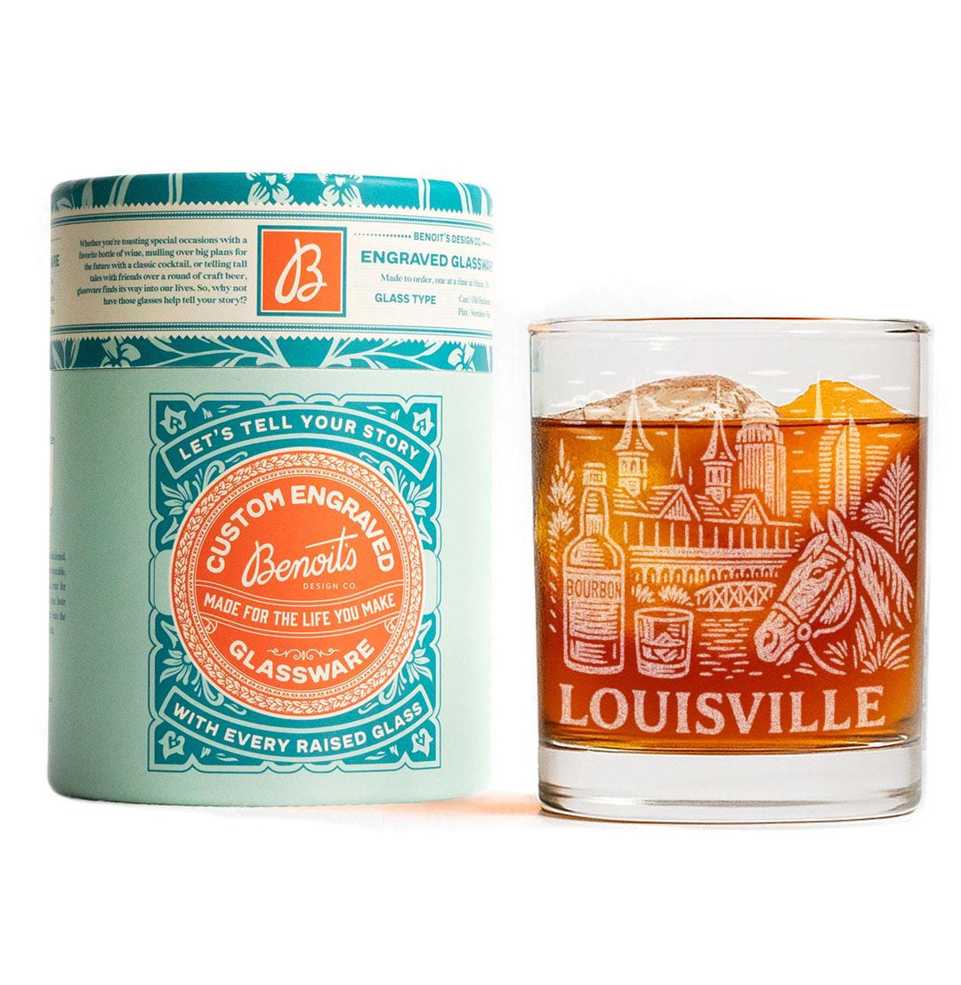 Louisville Kentucky Glasses