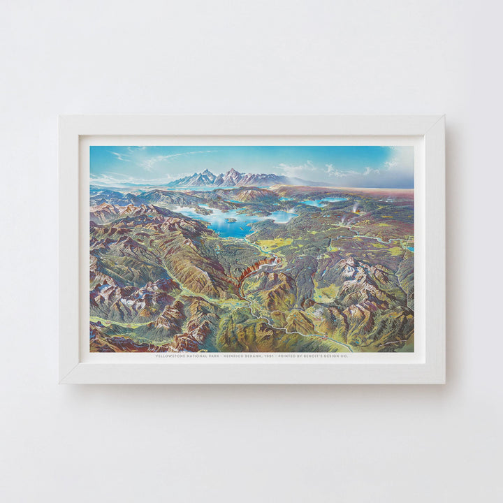 Yellowstone National Park Historic Art Print