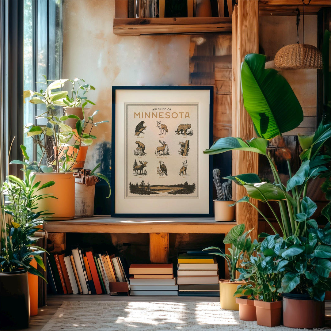 Minnesota Wildlife Print
