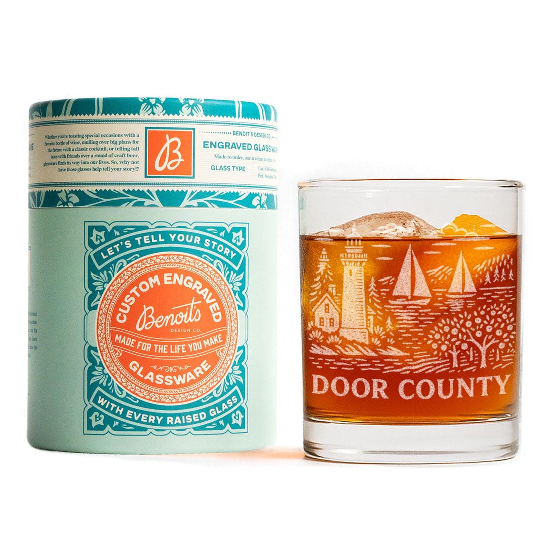Door County Wisconsin Glasses