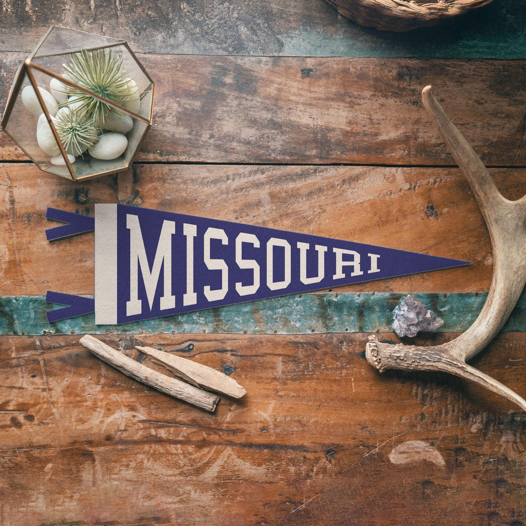 Missouri Varsity Felt Pennant
