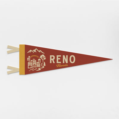 Reno Nevada Felt Pennant