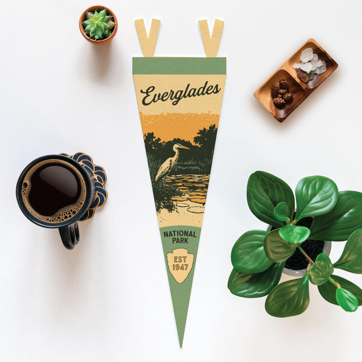 Everglades National Park Felt Pennant