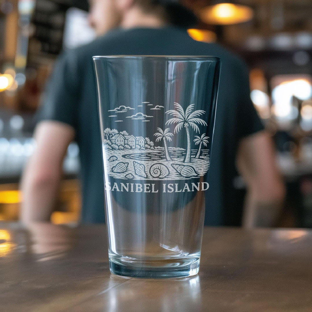 Sanibel Island Florida Glasses