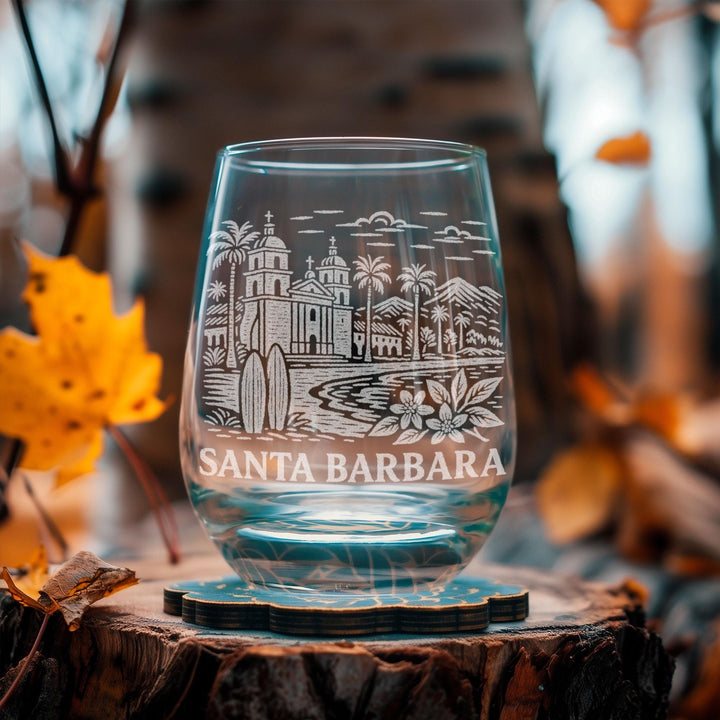 Santa Barbara California Glasses