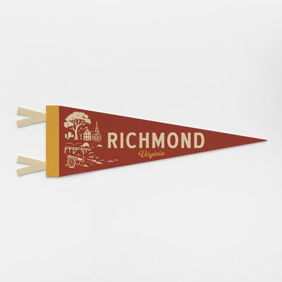 Richmond, Virginia Felt Pennant