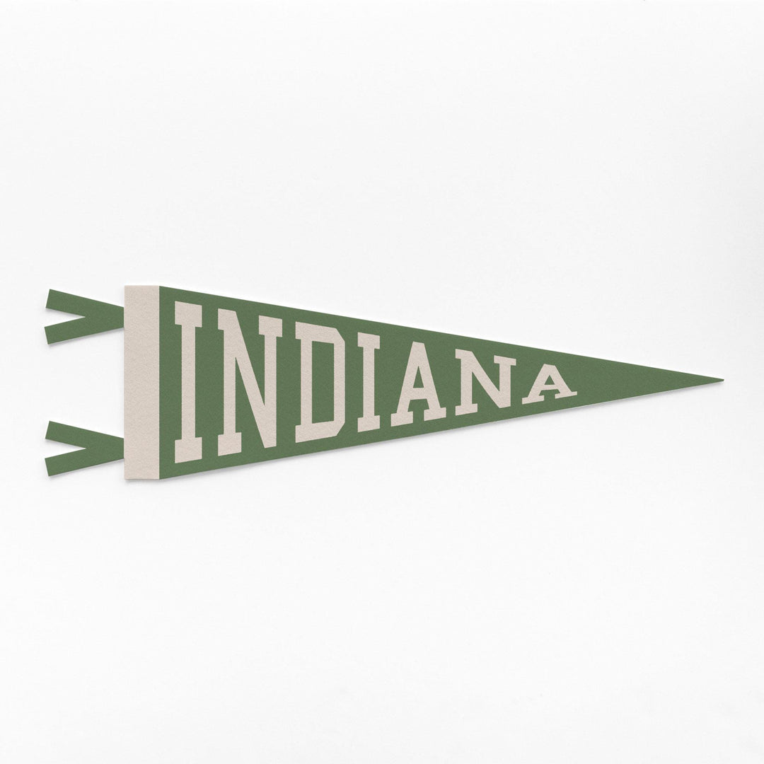 Indiana Varsity Felt Pennant