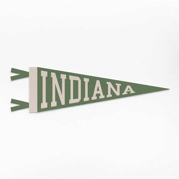 Indiana Varsity Felt Pennant