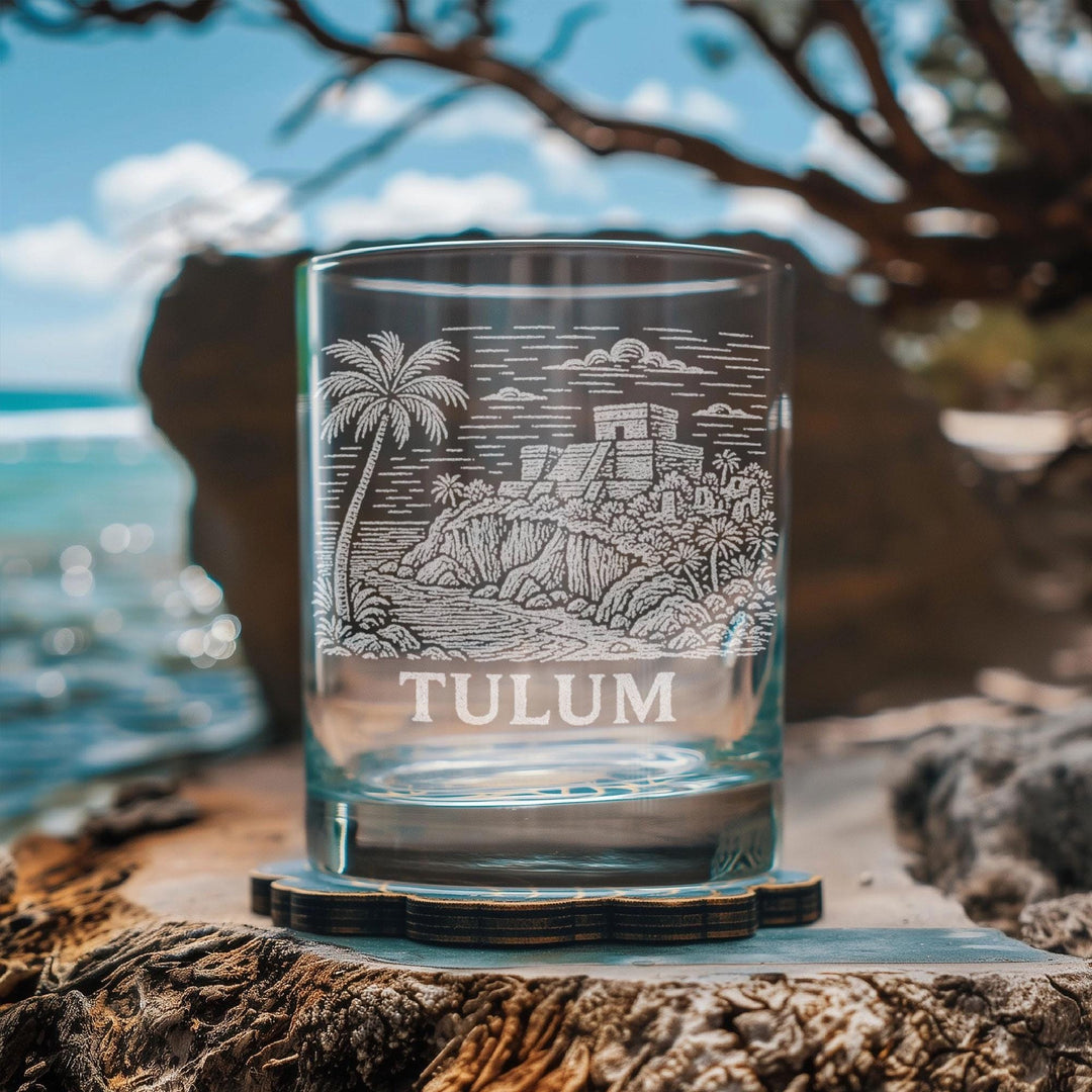 Tulum Mexico Glasses