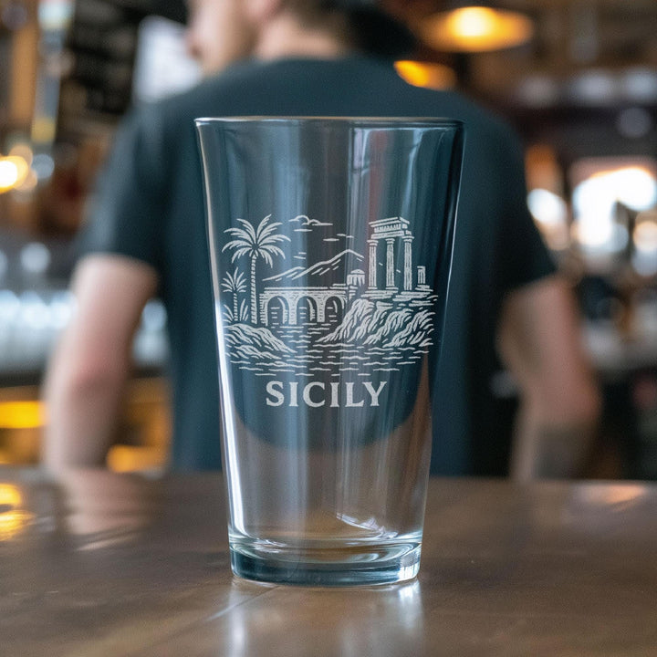 Sicily Italy Glasses