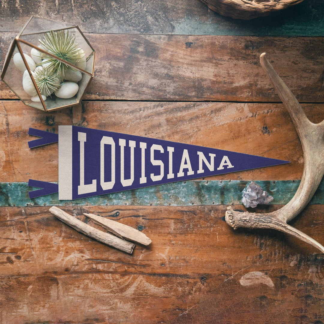 Louisiana Varsity Felt Pennant