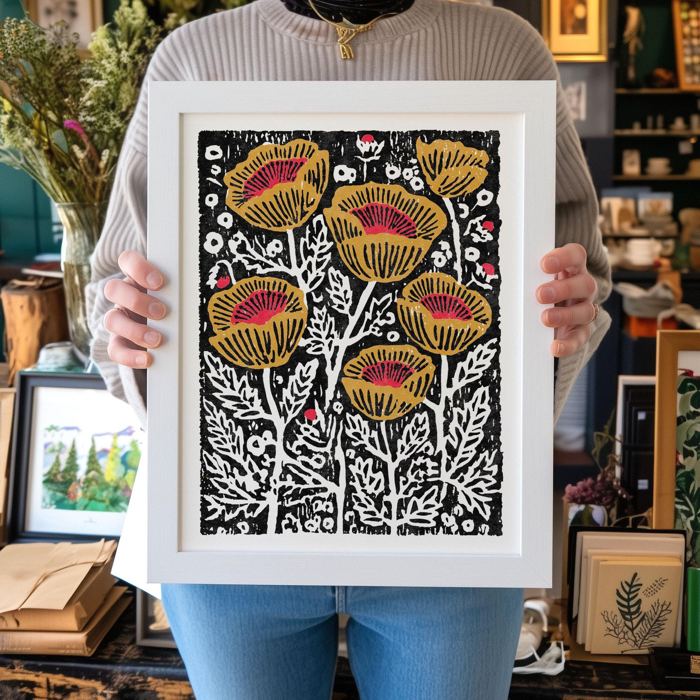 Poppies Art Print