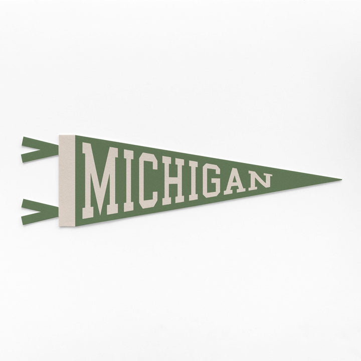 Michigan Varsity Felt Pennant