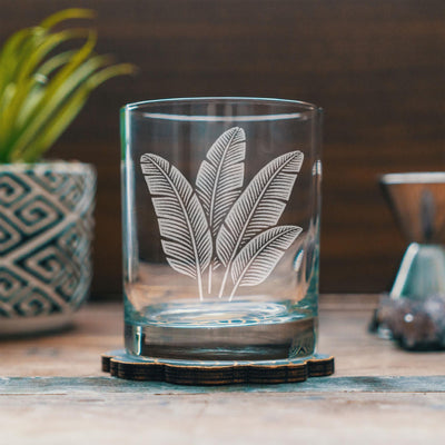 Banana Leaves Glasses