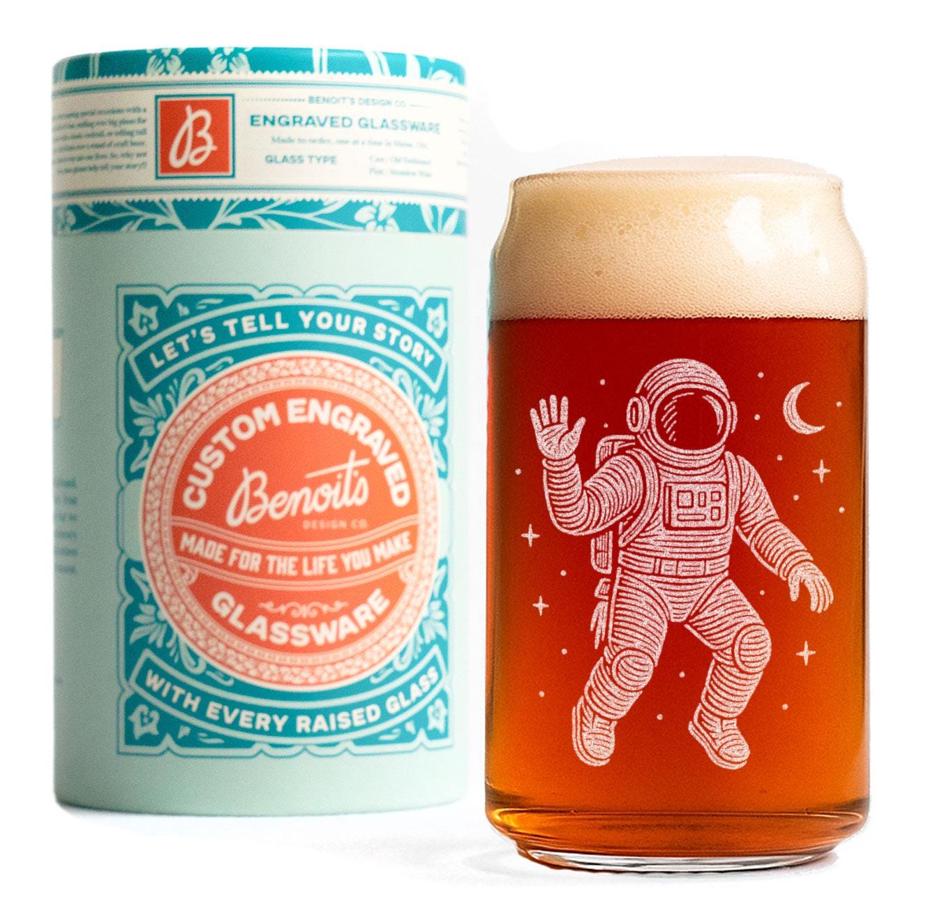 Astronaut in Space Glasses