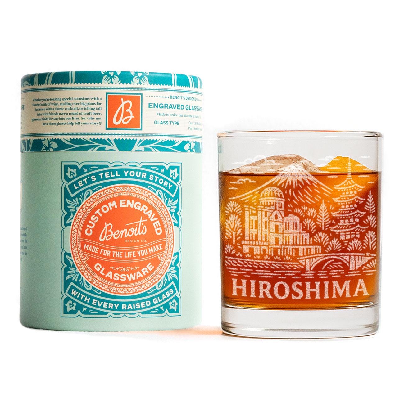 Hiroshima Japan Glass