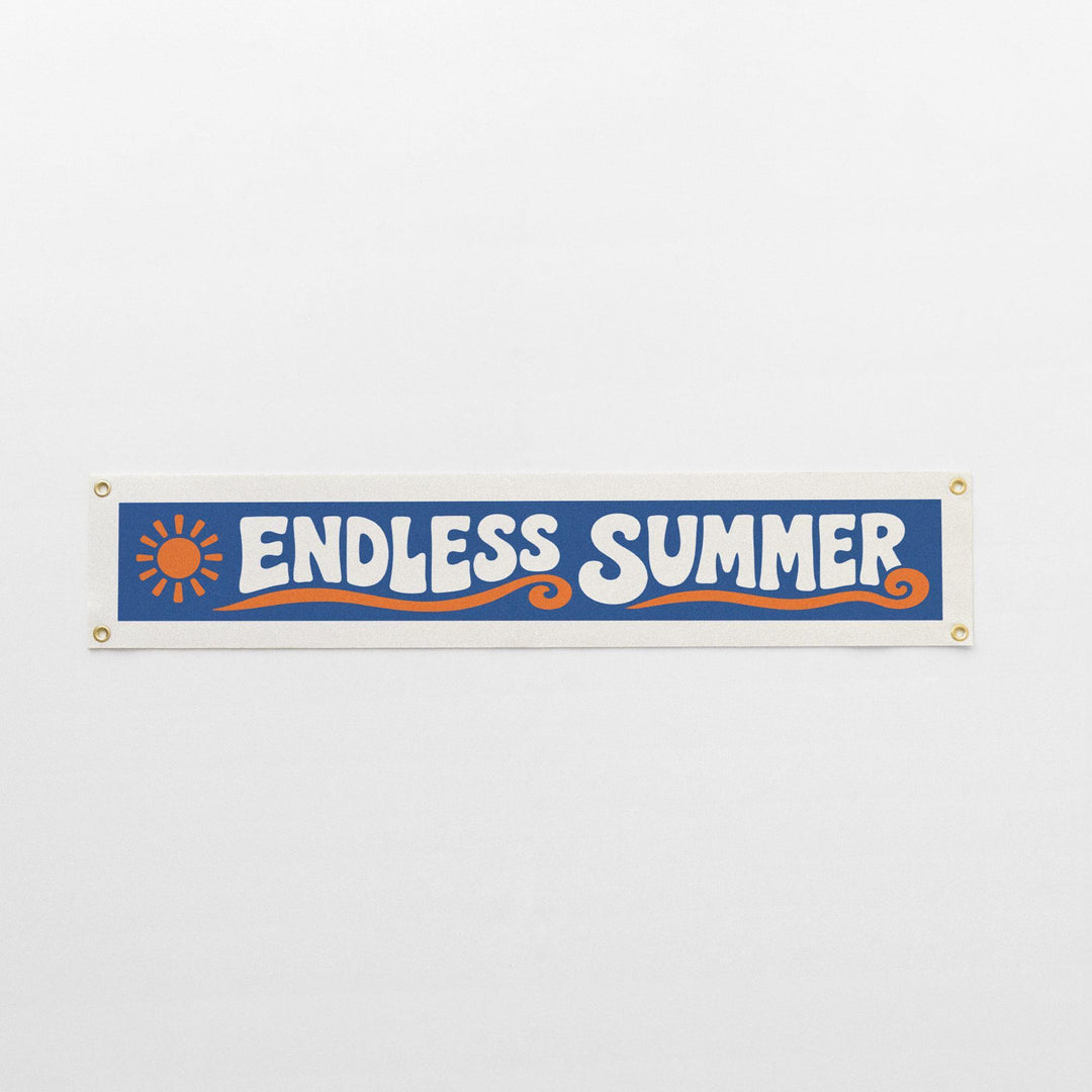 Endless Summer Felt Banner