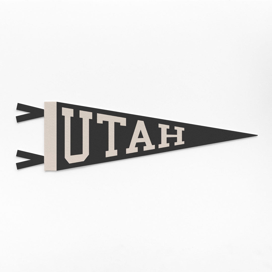 Utah Varsity Felt Pennant