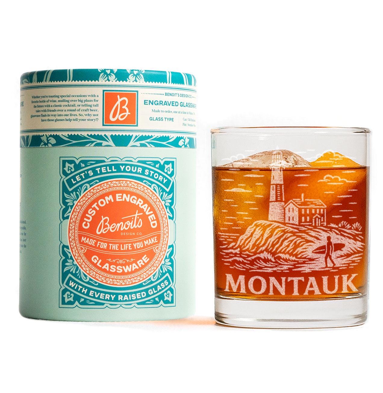 Montauk New York Glass