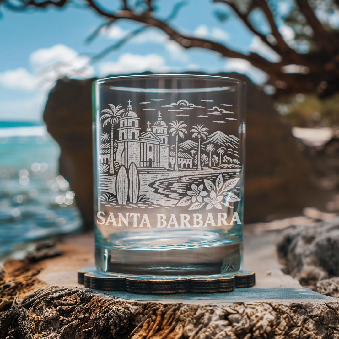 Santa Barbara California Glasses