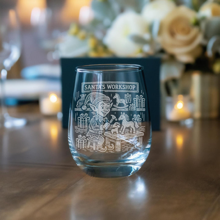 Santa’s Workshop Glasses
