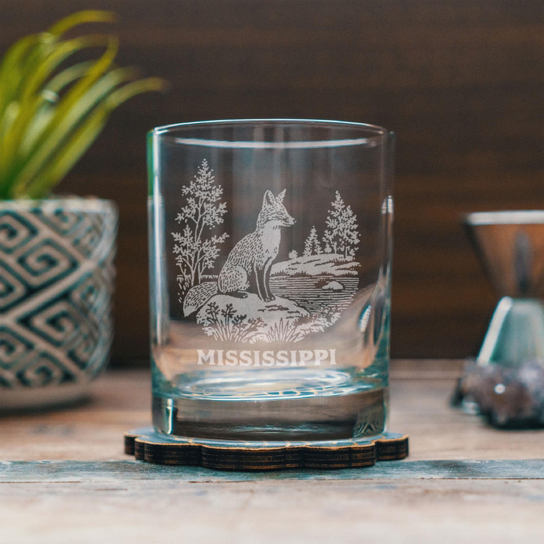 Mississippi State Fox Glasses