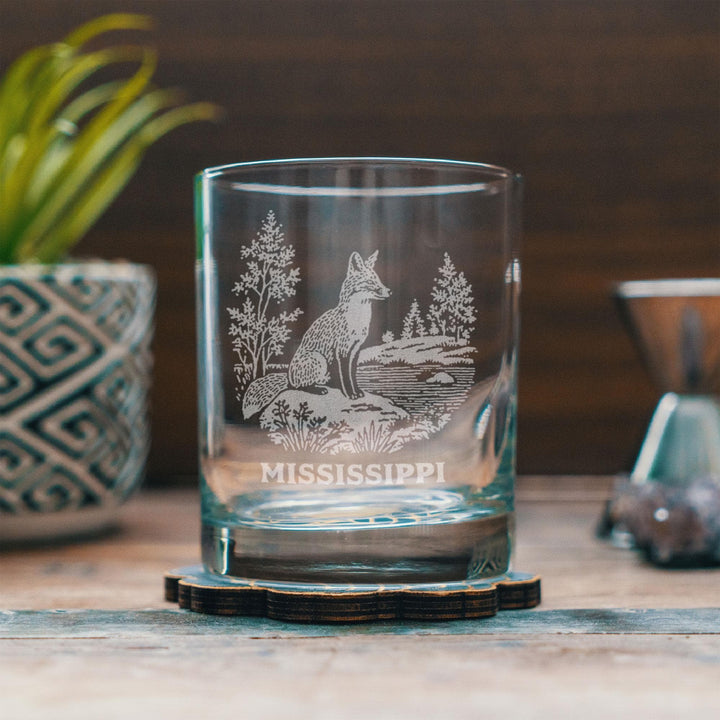 Mississippi State Fox Glasses