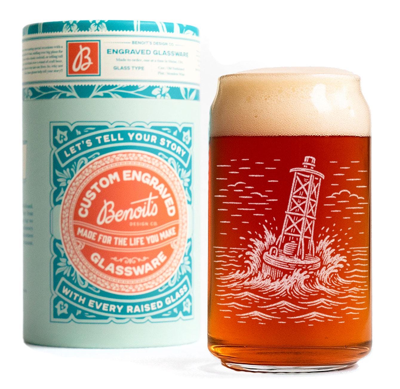 Channel Marker Buoy Glasses