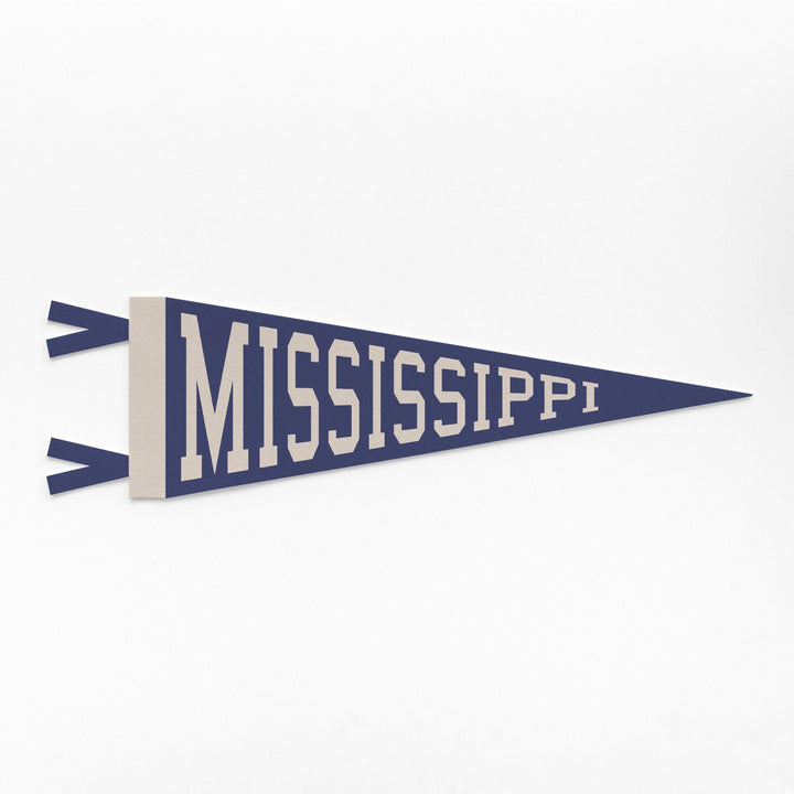 Mississippi Varsity Felt Pennant