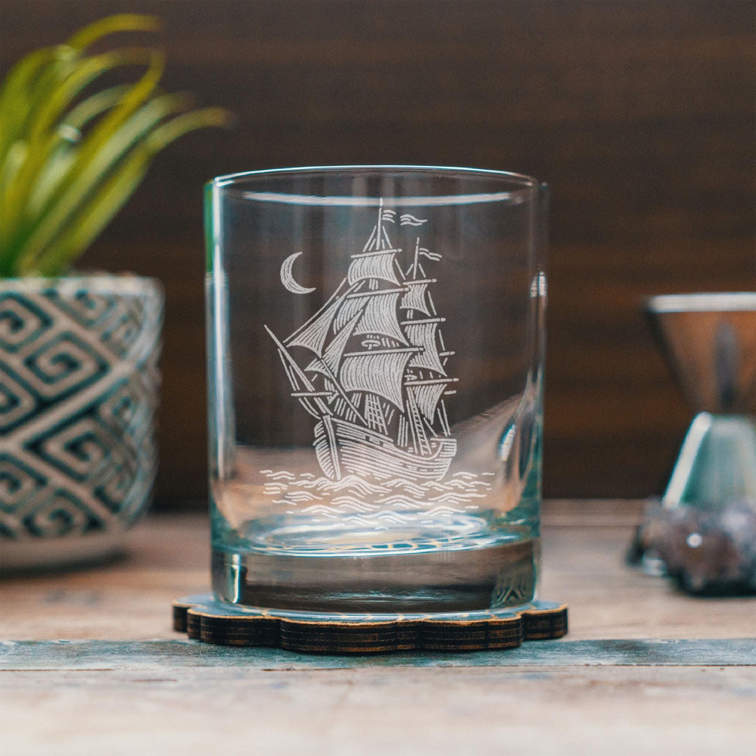 Pirate Ship Glasses