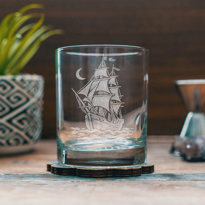 Pirate Ship Glasses