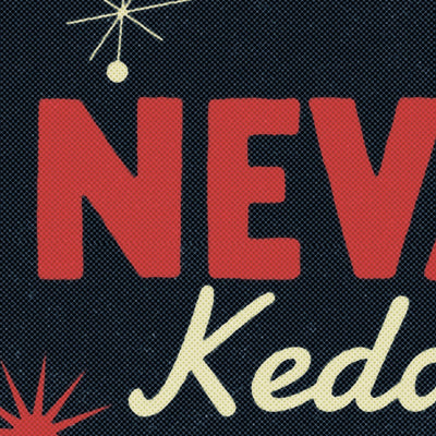 Nevada Kedavra Felt Pennant