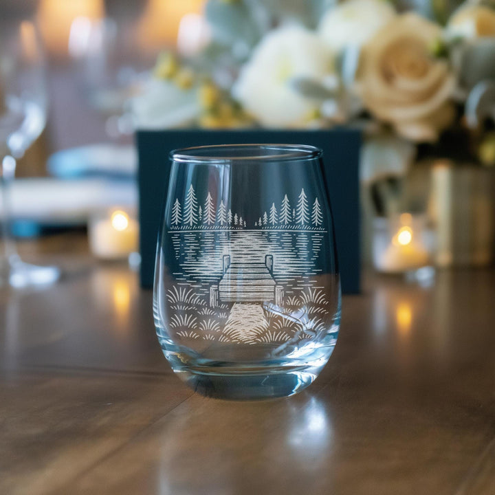 Lake Dock Glasses