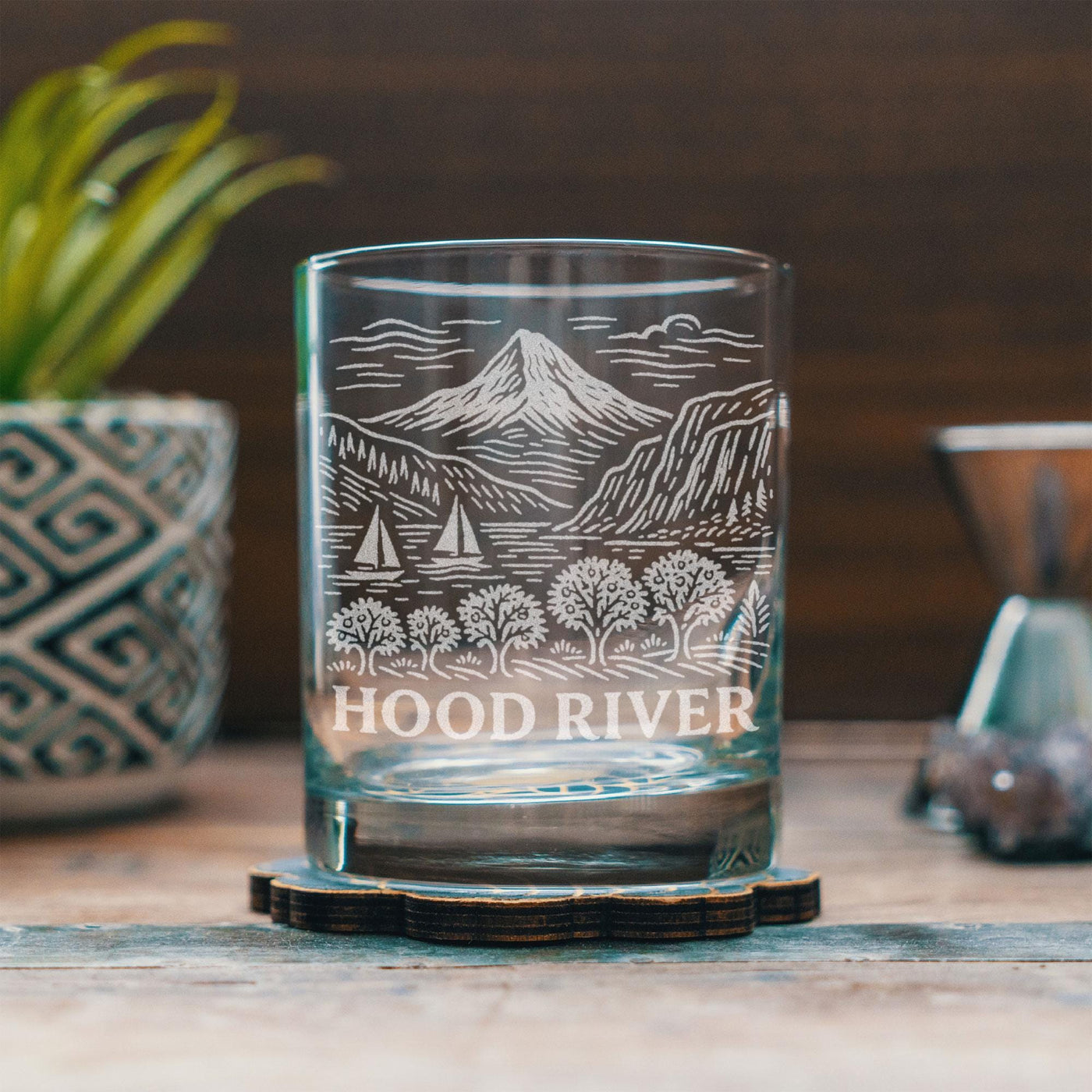 Hood River Oregon Glass