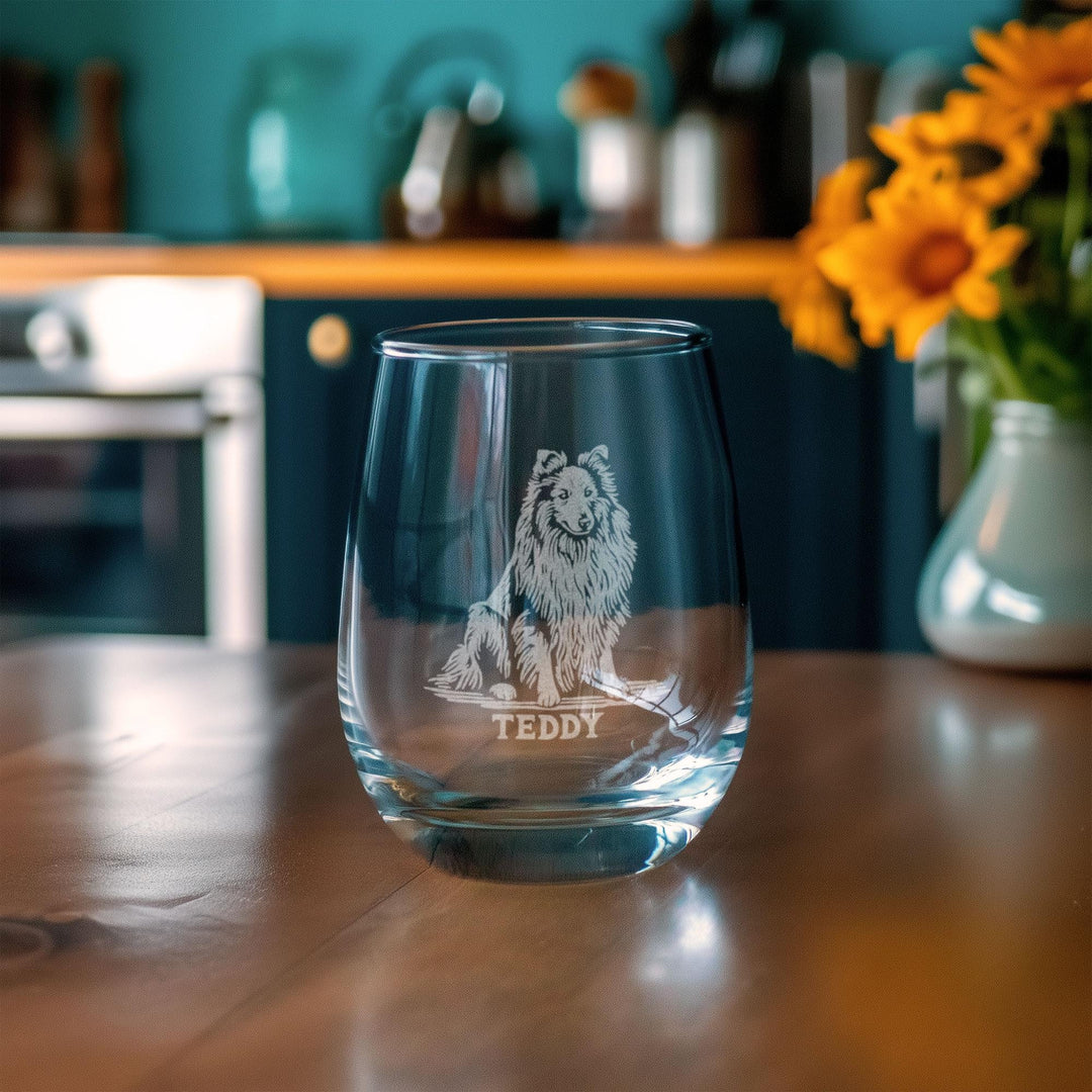 Shetland Customizable Dog Glasses