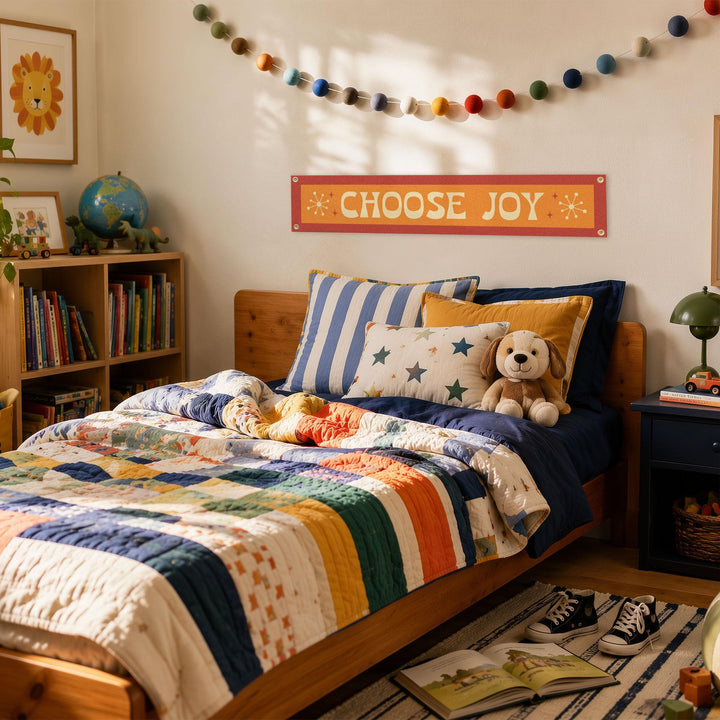 Choose Joy Felt Banner