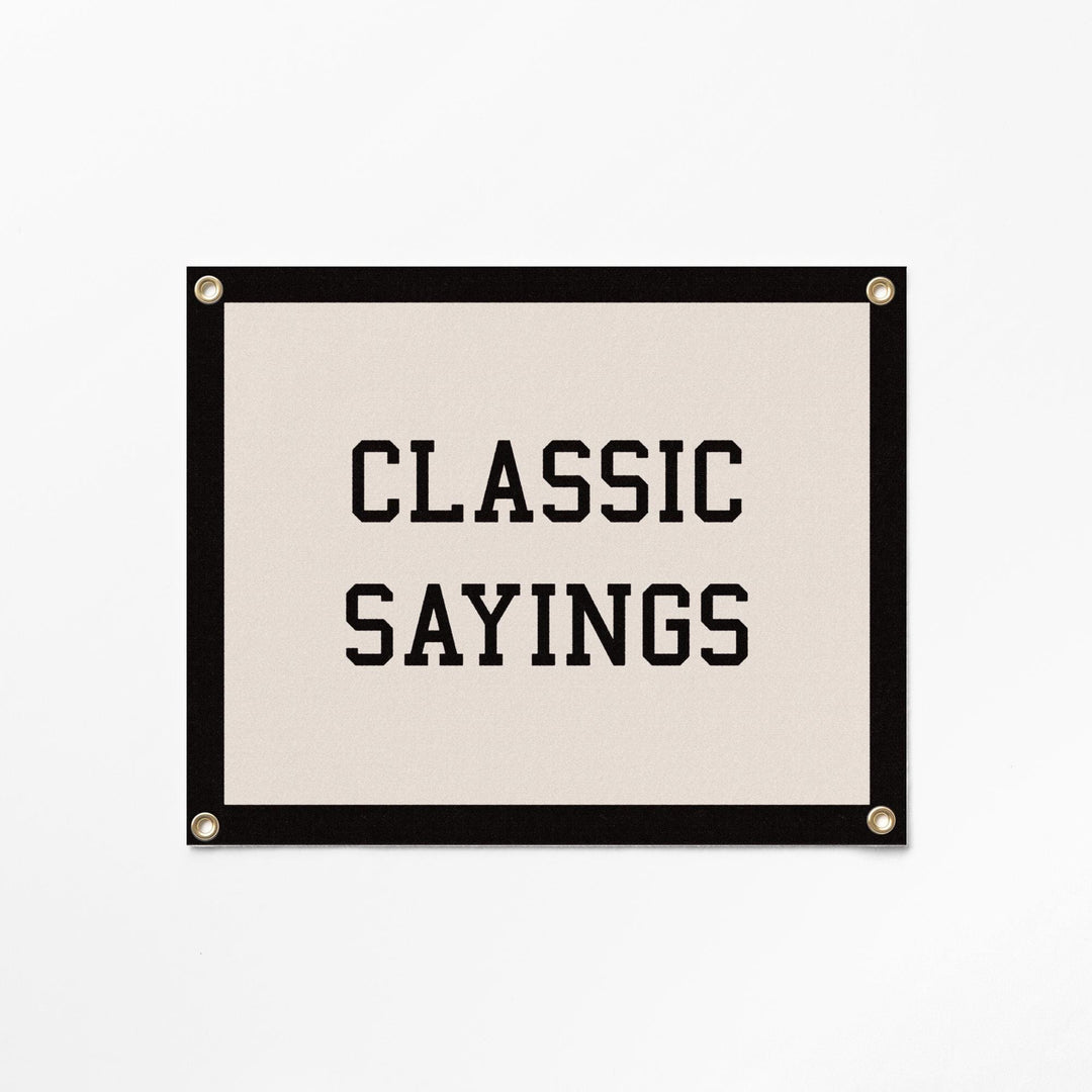 Custom Varsity Sign Felt Banner