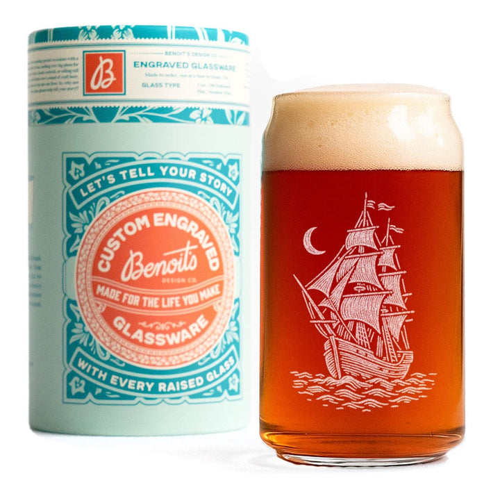 Pirate Ship Glasses