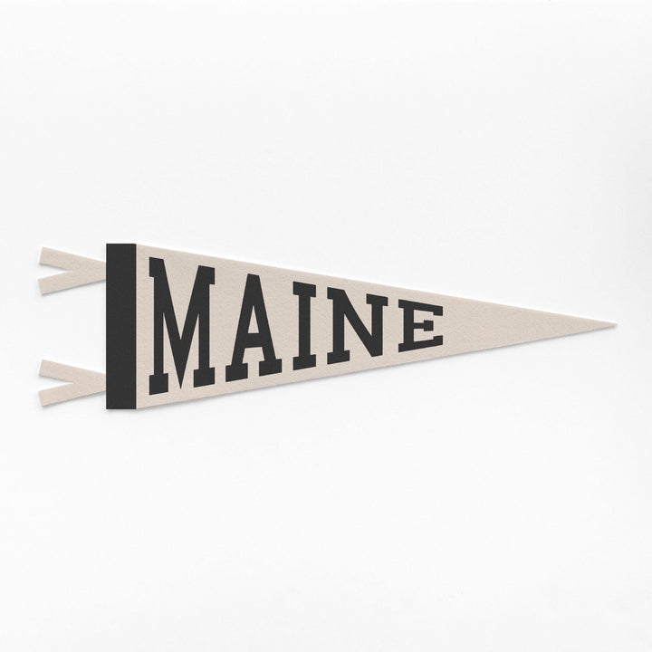 Maine Varsity Felt Pennant