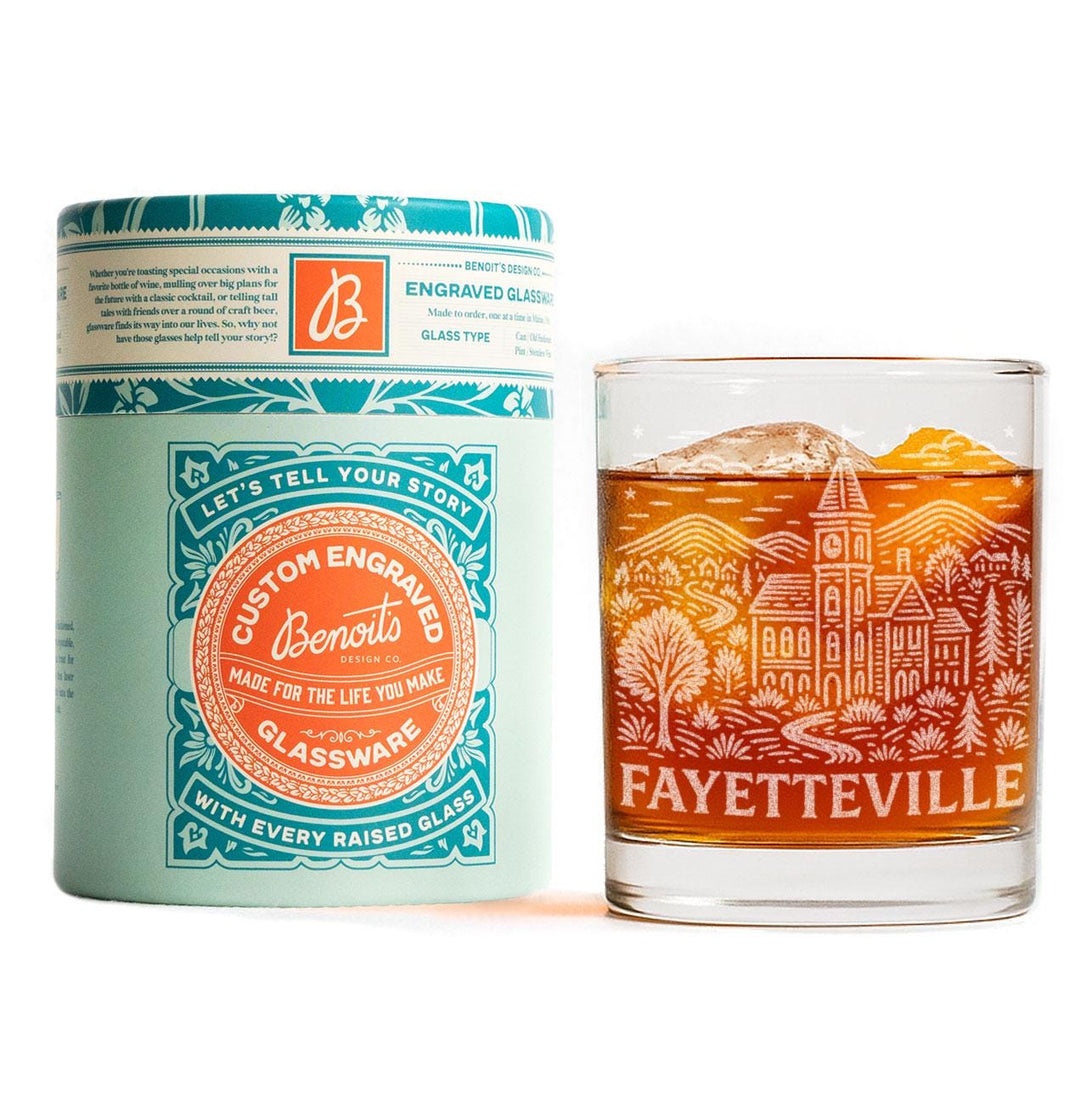 Fayetteville Arkansas Glasses
