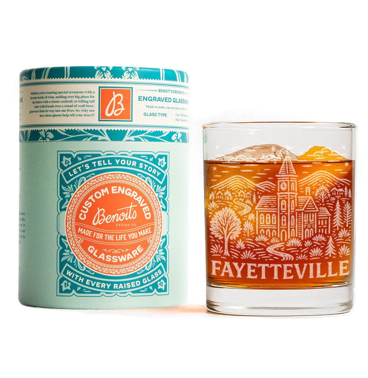 Fayetteville Arkansas Glasses