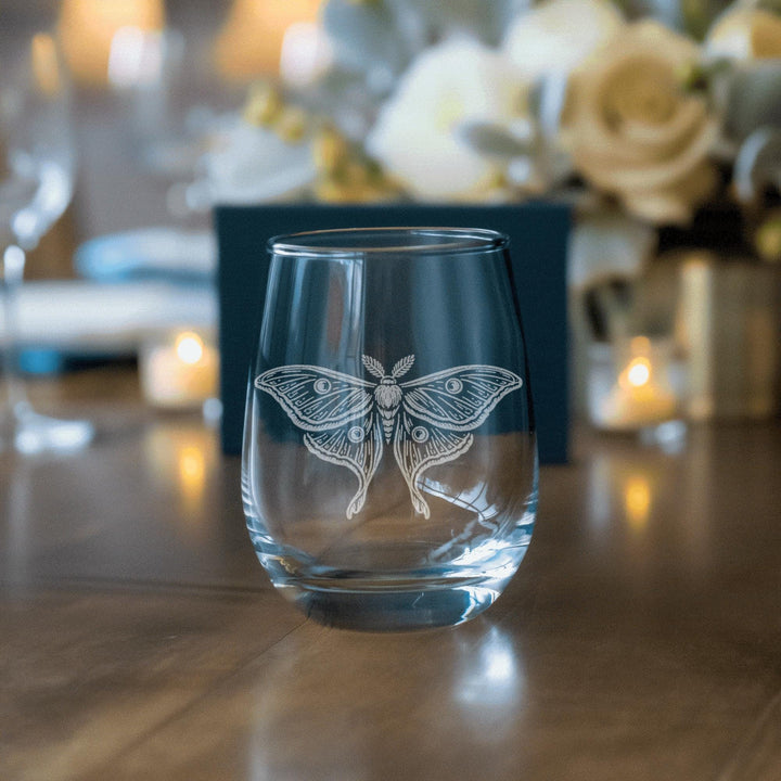 Luna Moth Glasses
