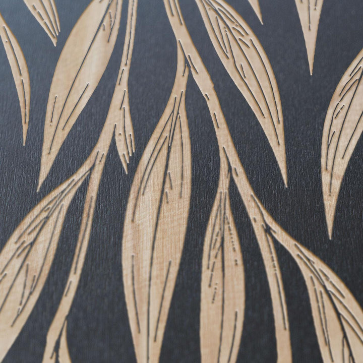 Willow Branches Engraved Birch Art Panel