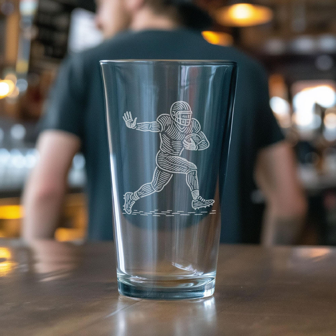 Running Back Football Glasses