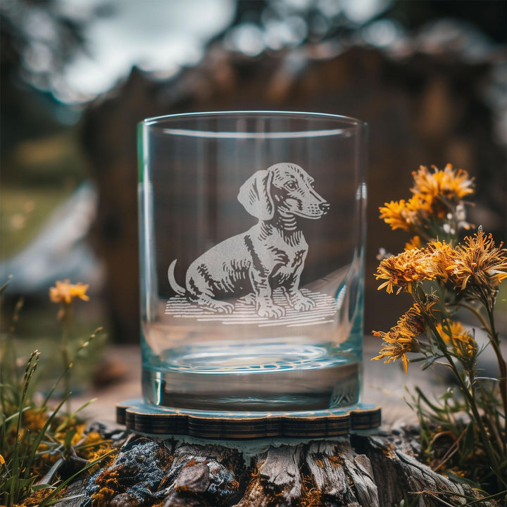 Dachshund Customizable Dog Glasses