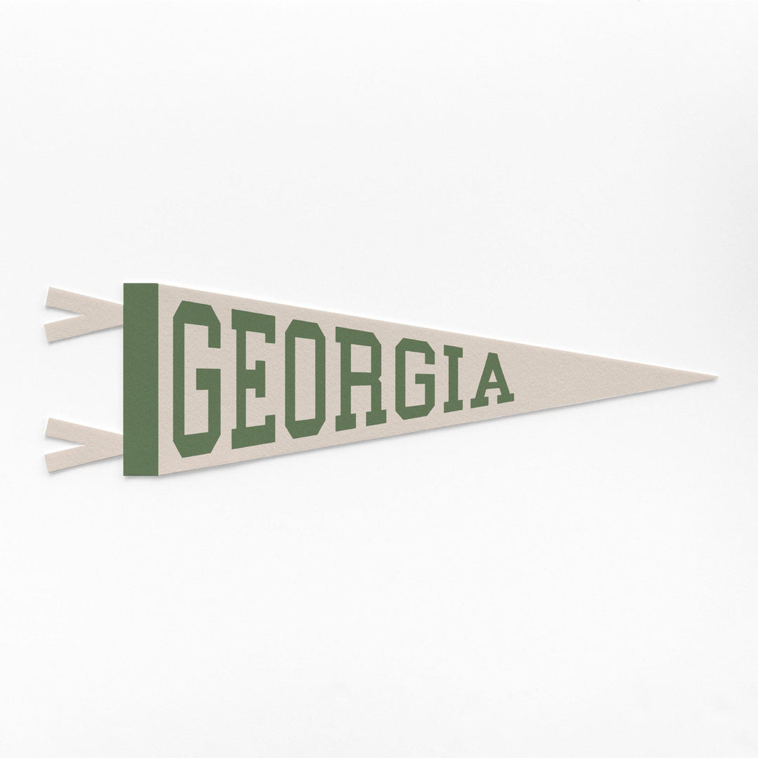 Georgia Varsity Felt Pennant